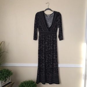 Elegant and unique patterned dress, XL